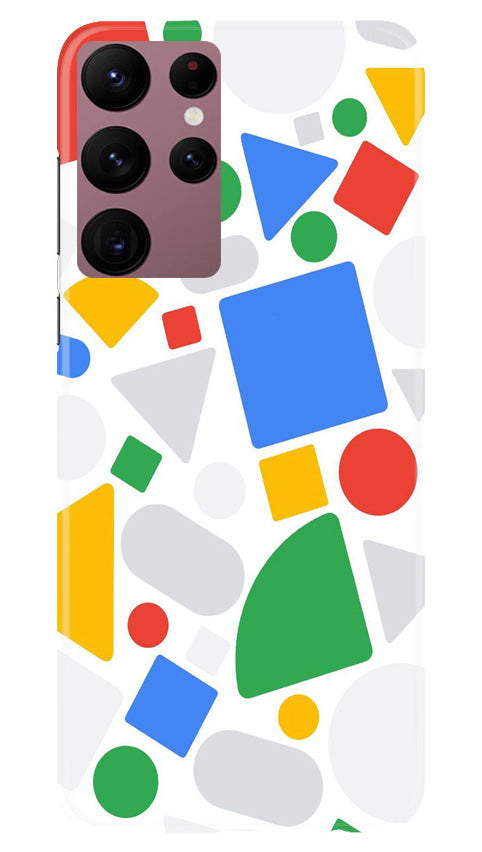 Circul Squar & Tringle Art Case for Samsung Galaxy S22 Ultra