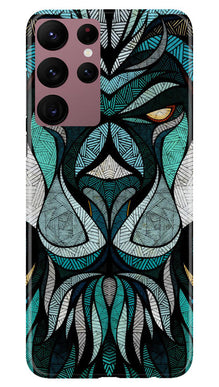 Lion Mobile Back Case for Samsung Galaxy S22 Ultra (Design - 97)