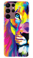 Colorful Lion Case for Samsung Galaxy S22 Ultra  (Design - 110)