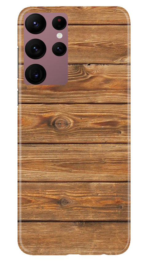 Wooden Look Case for Samsung Galaxy S22 Ultra  (Design - 113)