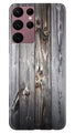 Wooden Look Case for Samsung Galaxy S22 Ultra  (Design - 114)