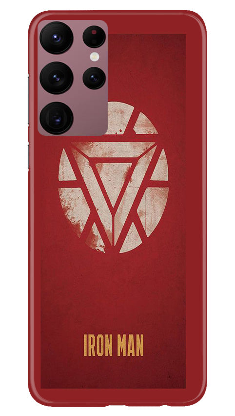 Iron Man Superhero Case for Samsung Galaxy S22 Ultra  (Design - 115)