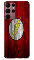 Flash Superhero Case for Samsung Galaxy S22 Ultra  (Design - 116)
