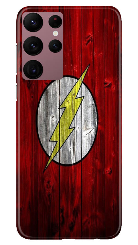 Flash Superhero Case for Samsung Galaxy S22 Ultra  (Design - 116)