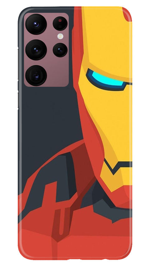 Iron Man Superhero Case for Samsung Galaxy S22 Ultra  (Design - 120)