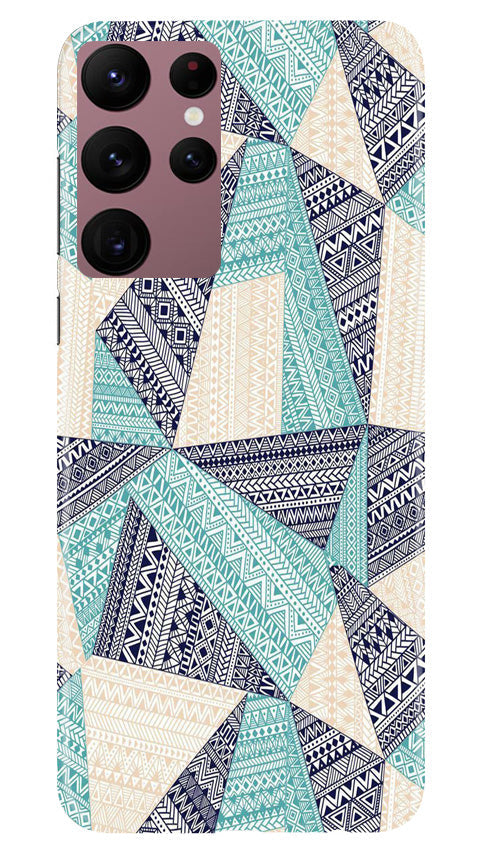 Desingner Pattern Case for Samsung Galaxy S22 Ultra  (Design - 123)
