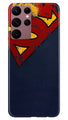Superman Superhero Case for Samsung Galaxy S22 Ultra  (Design - 125)