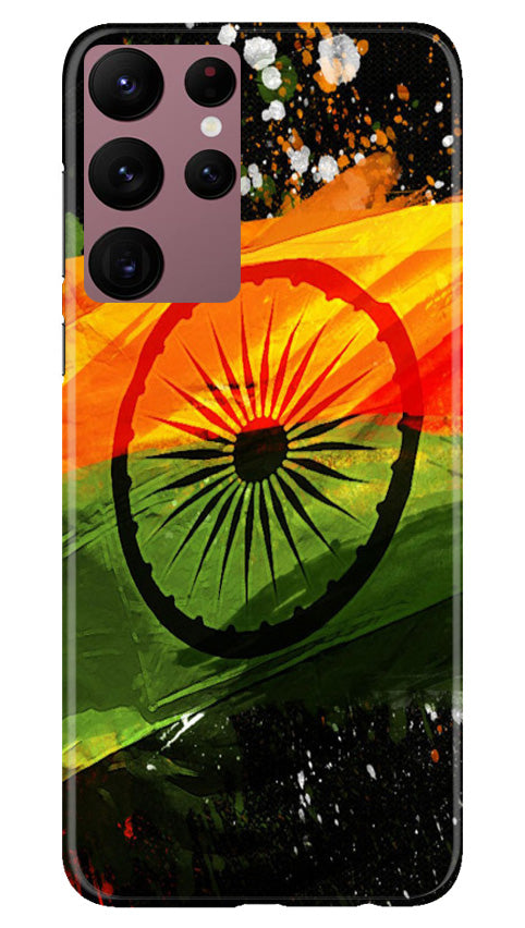 Indian Flag Case for Samsung Galaxy S22 Ultra  (Design - 137)