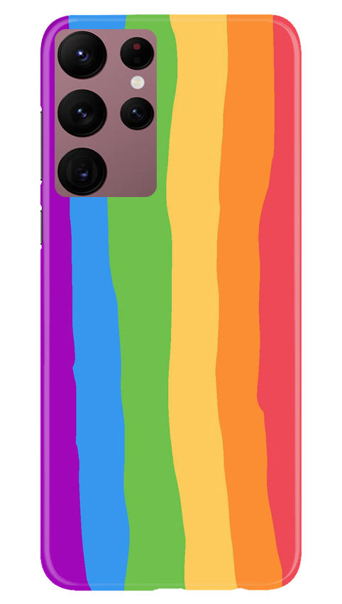 Multi Color Baground Case for Samsung Galaxy S22 Ultra  (Design - 139)