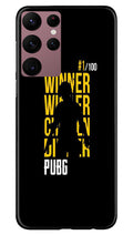 Pubg Winner Winner Case for Samsung Galaxy S22 Ultra  (Design - 146)