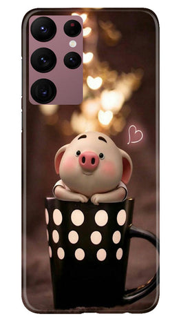 Cute Bunny Case for Samsung Galaxy S22 Ultra (Design No. 182)