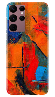 Modern Art Mobile Back Case for Samsung Galaxy S22 Ultra (Design - 206)