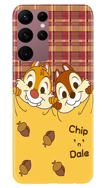 Chip n Dale Mobile Back Case for Samsung Galaxy S22 Ultra (Design - 302)