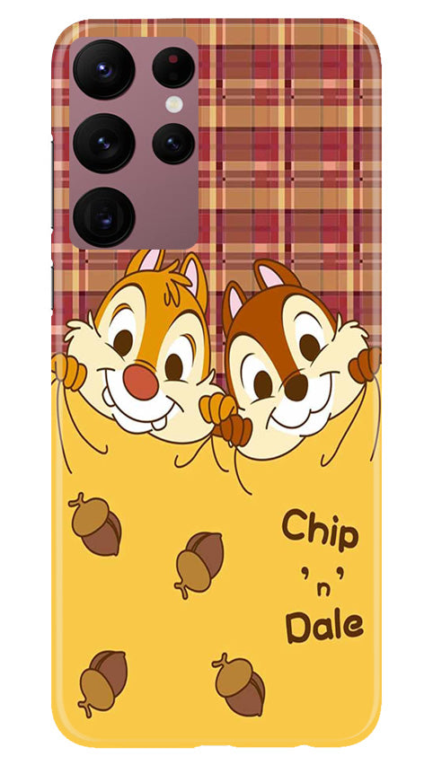 Chip n Dale Mobile Back Case for Samsung Galaxy S22 Ultra (Design - 302)