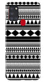 Black white Pattern Case for Samsung Galaxy A21s