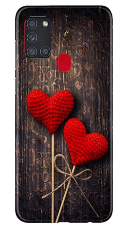 Red Hearts Case for Samsung Galaxy A21s