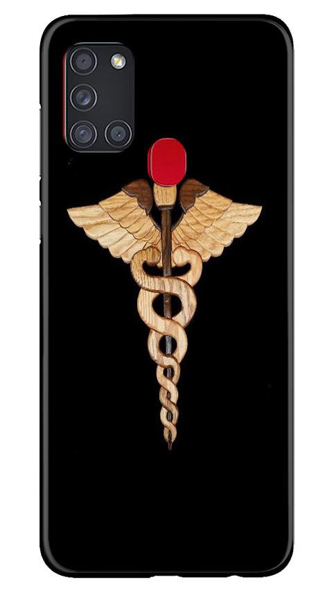 Doctor Logo Case for Samsung Galaxy A21s(Design - 134)
