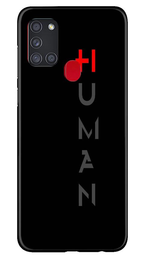 Human Case for Samsung Galaxy A21s(Design - 141)