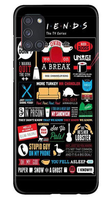 Friends Mobile Back Case for Samsung Galaxy A21s  (Design - 145)