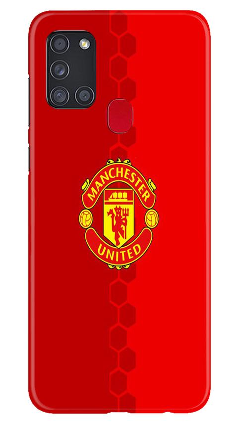Manchester United Case for Samsung Galaxy A21s(Design - 157)