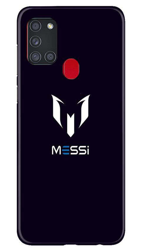 Messi Case for Samsung Galaxy A21s(Design - 158)