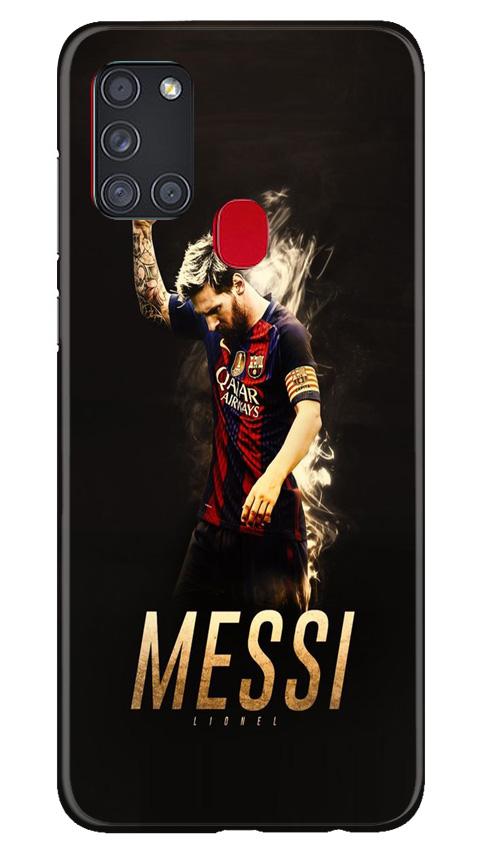 Messi Case for Samsung Galaxy A21s(Design - 163)