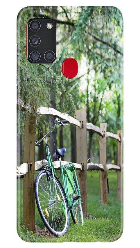 Bicycle Case for Samsung Galaxy A21s (Design No. 208)