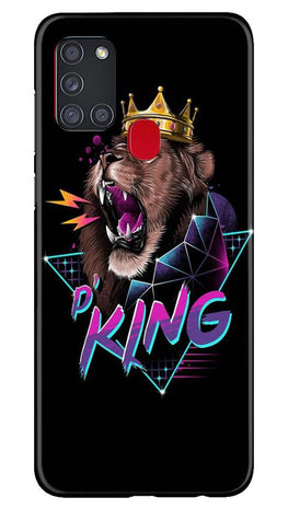 Lion King Case for Samsung Galaxy A21s (Design No. 219)