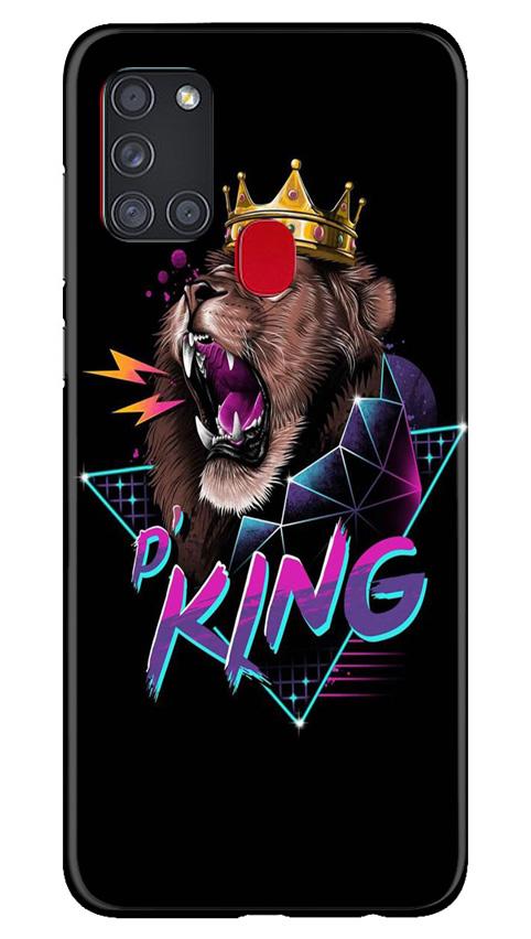 Lion King Case for Samsung Galaxy A21s (Design No. 219)