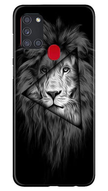 Lion Star Mobile Back Case for Samsung Galaxy A21s (Design - 226)