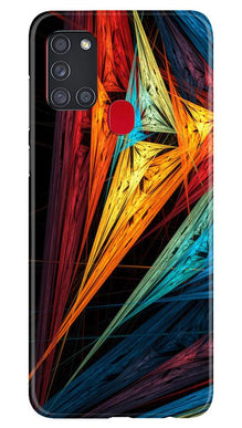 Modern Art Mobile Back Case for Samsung Galaxy A21s (Design - 229)