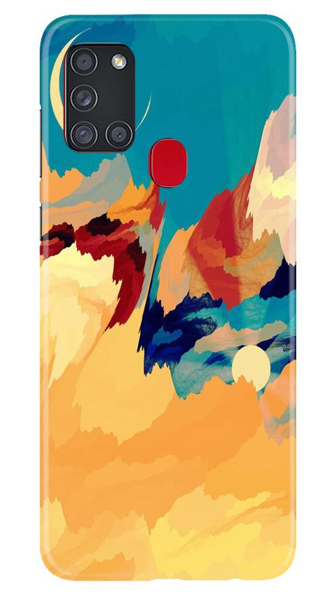Modern Art Case for Samsung Galaxy A21s (Design No. 236)