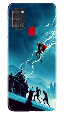 Thor Avengers Mobile Back Case for Samsung Galaxy A21s (Design - 243)