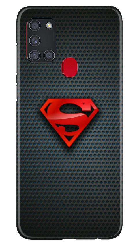 Superman Case for Samsung Galaxy A21s (Design No. 247)