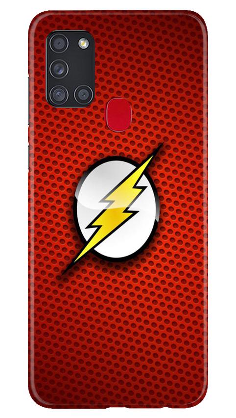 Flash Case for Samsung Galaxy A21s (Design No. 252)