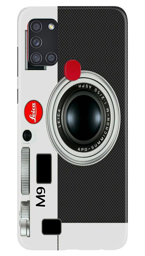 Camera Case for Samsung Galaxy A21s (Design No. 257)