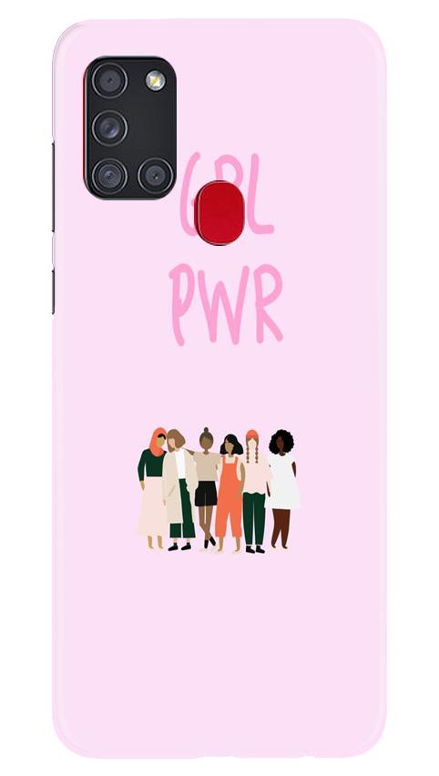 Girl Power Case for Samsung Galaxy A21s (Design No. 267)