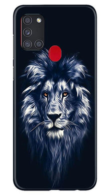 Lion Mobile Back Case for Samsung Galaxy A21s (Design - 281)