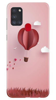 Parachute Mobile Back Case for Samsung Galaxy A21s (Design - 286)
