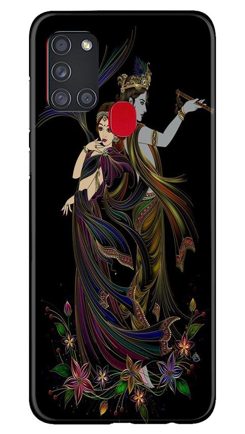 Radha Krishna Case for Samsung Galaxy A21s (Design No. 290)