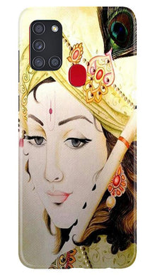 Krishna Mobile Back Case for Samsung Galaxy A21s (Design - 291)