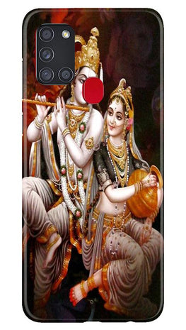 Radha Krishna Case for Samsung Galaxy A21s (Design No. 292)