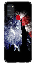 Statue of Unity Case for Samsung Galaxy A21s (Design No. 294)