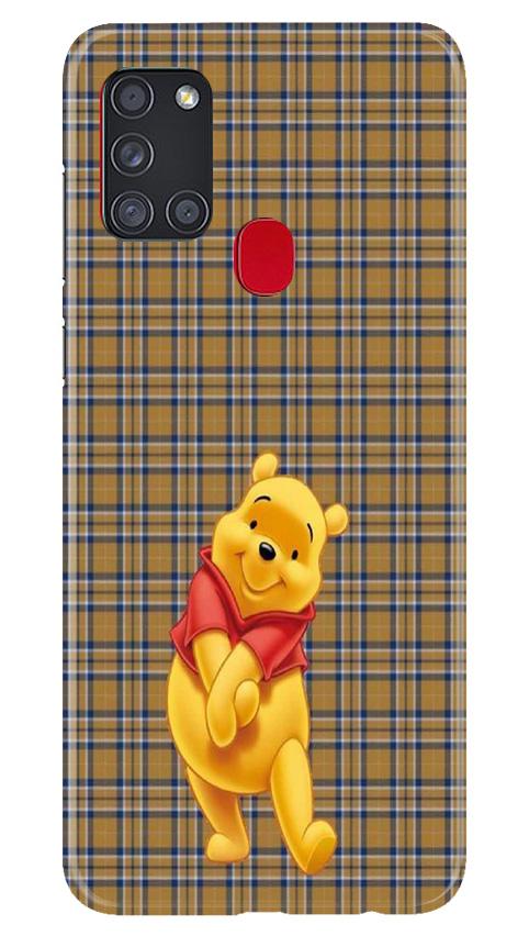 Pooh Mobile Back Case for Samsung Galaxy A21s (Design - 321)