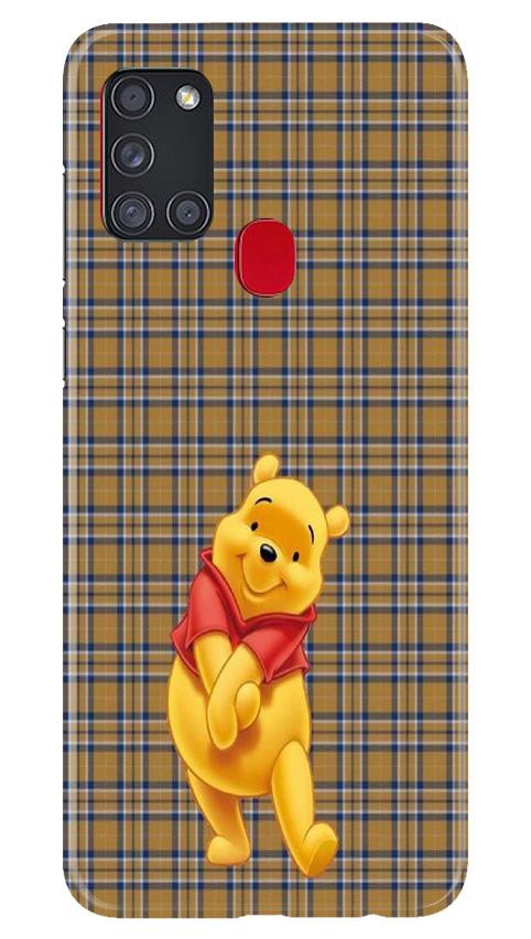 Pooh Mobile Back Case for Samsung Galaxy A21s (Design - 321)