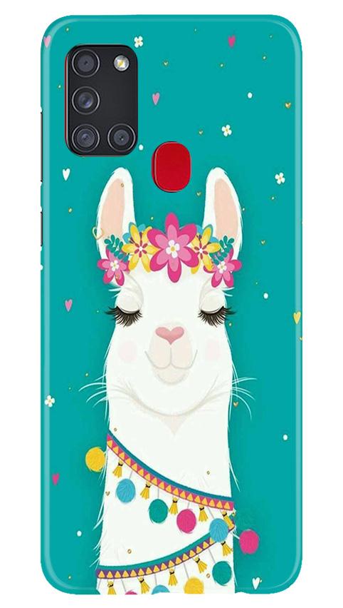 Camel Mobile Back Case for Samsung Galaxy A21s (Design - 331)