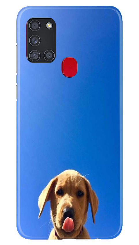 Dog Mobile Back Case for Samsung Galaxy A21s (Design - 332)