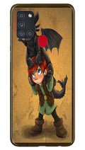 Dragon Mobile Back Case for Samsung Galaxy A21s (Design - 336)