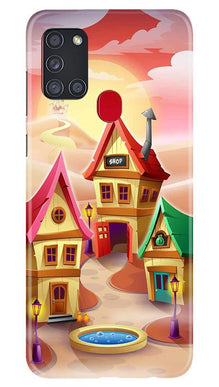 Sweet Home Mobile Back Case for Samsung Galaxy A21s (Design - 338)