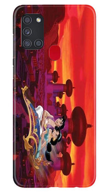 Aladdin Mobile Back Case for Samsung Galaxy A21s (Design - 345)